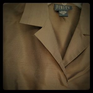 Infinity Silk Blouse